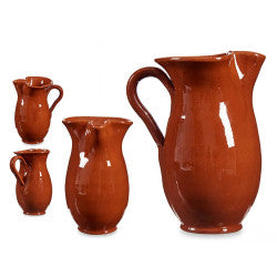 Arte Regal Brown Clay Jug Jarra 1.0 Liter / 99545