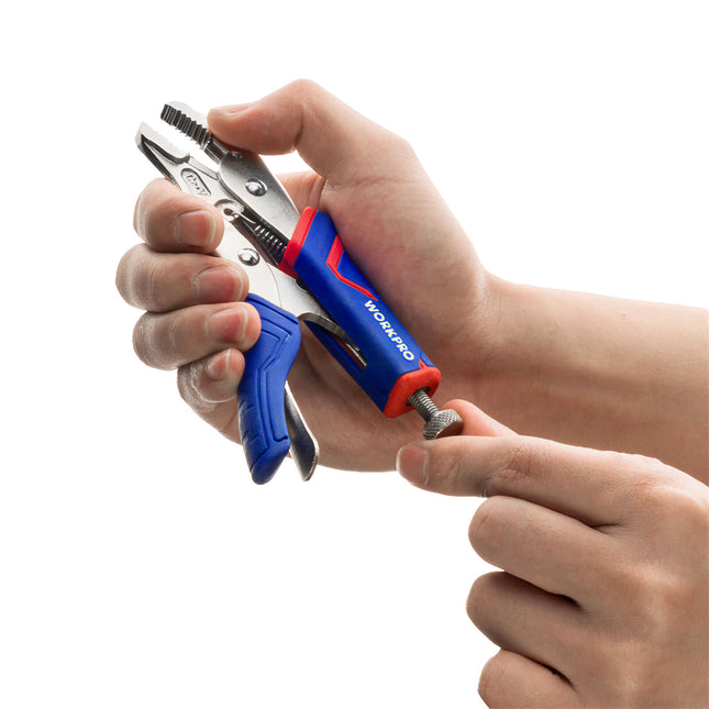 Workpro Heavy Duty Insulated Clamping Pliers, Multiple Sizes 