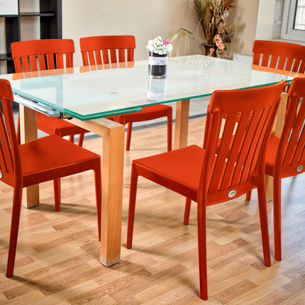 كرسي فيروز البلاستيكي للمناسبات المختلفة من سامبا