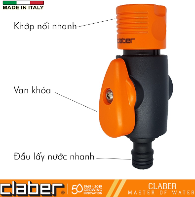 محبس مع كبلنج من CLABER