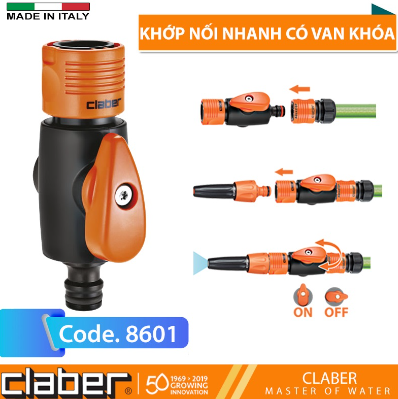 محبس مع كبلنج من CLABER