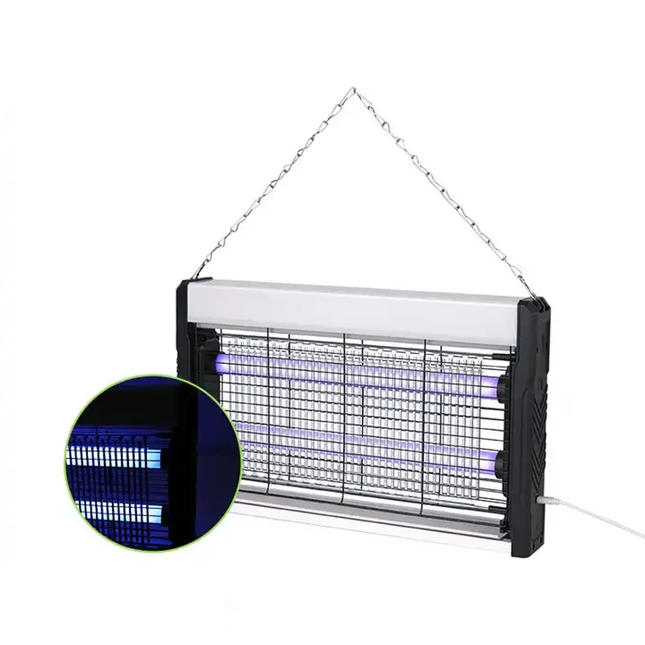 ناموسية صاعقة للقضاء على الحشرات الطائرة تعمل على الشحن