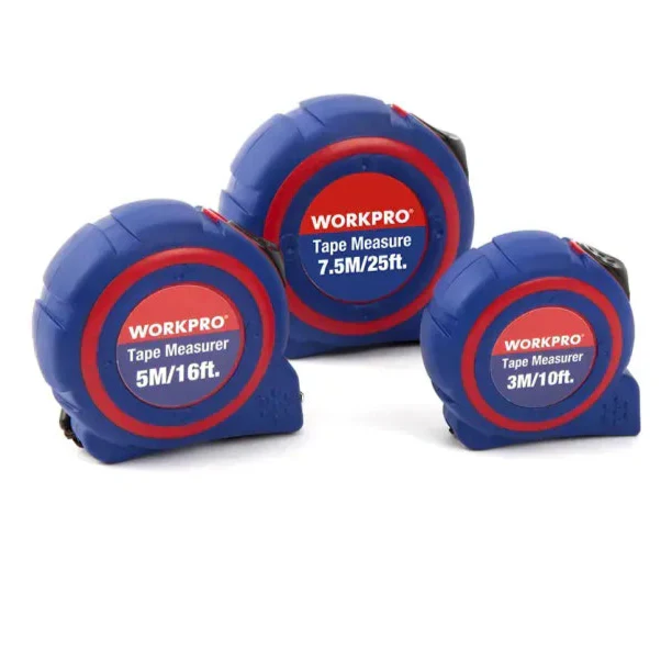 مجموعة متر قياس WORKPRO من 3 قطع | W002400WE