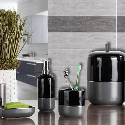 صحن للصابون من Primanova Yanki - أسود