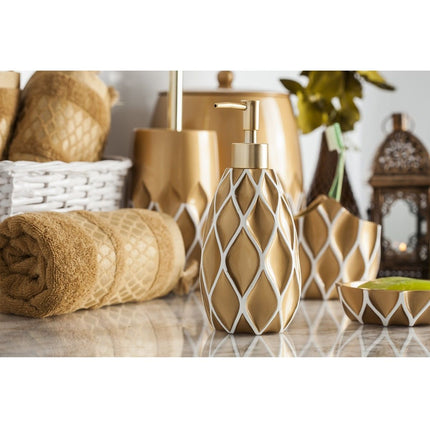 حامل فراشي أسنان من Primanova Henry - ذهبي