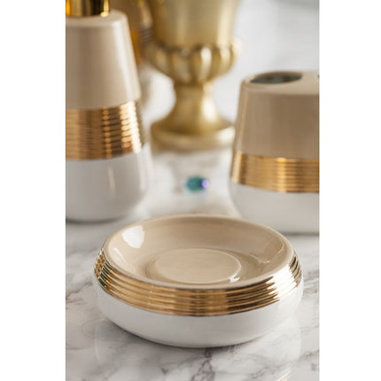 حامل فراشي أسنان من Primanova Lucas - بيج