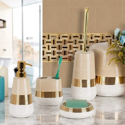 حامل فراشي أسنان من Primanova Lucas - بيج