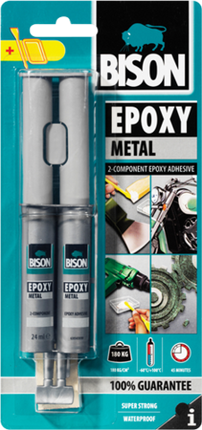 Bison Epoxy Metal Adhesive 24ml