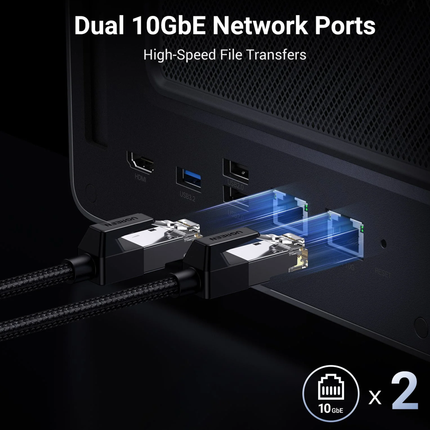 وحدة تخزين UGREEN المتصلة بالشبكة DXP8800 Plus (بدون أقراص) EU / 35127