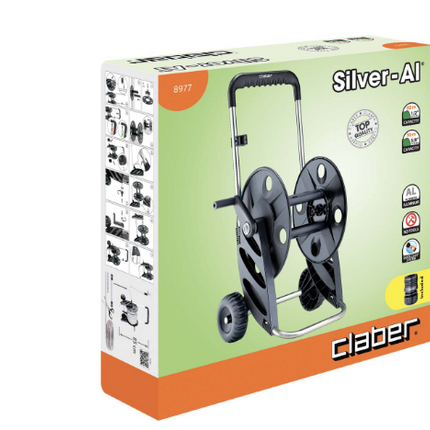 بكرة بربيش بعجلات من CLABER