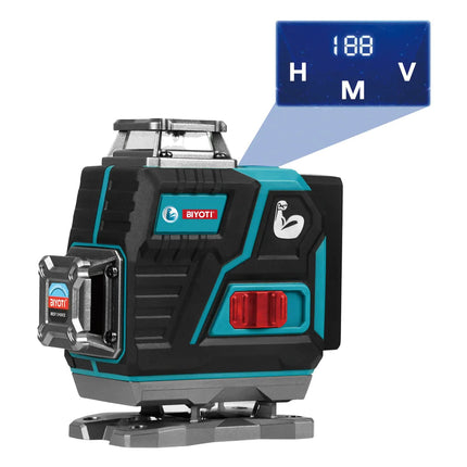 طقم ليفل ليزر 16 خط اخضر ديجيتال BYT-4D17LL - عمان هاردوير ستورز