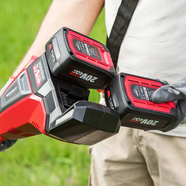 ماكينة قص و تشذيب العشب شحن 20 فولت من وركرافت