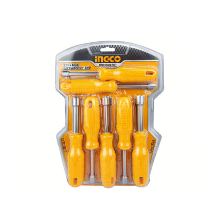 طقم مفكات صواميل (Nut Driver) عادي 7 قطع