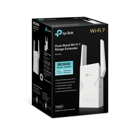 موسع نطاق واي فاي ثنائي النطاق TP-Link RE235BE | BE3600