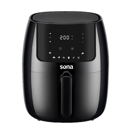 قلاية هوائية AirFryer سعة 7 لتر بقوة 1800 واط و8 برامج طهي مختلفة ماركة SONA