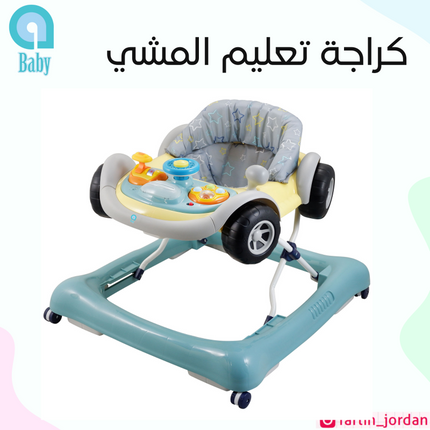 مشاية أطفال موسيقية على شكل سيارة من Ababy