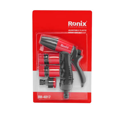 مسدس رش المياه البلاستيكي القابل للتعديل من Ronix Rh-4017