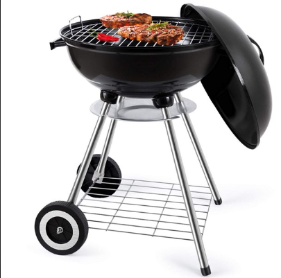شواية الفحم الحجرية المكشوفة من Mr. Bar-B-Q