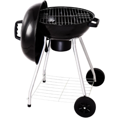شواية الفحم الحجرية المكشوفة من Mr. Bar-B-Q