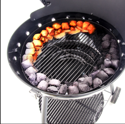 شواية الفحم الحجرية المكشوفة من Mr. Bar-B-Q