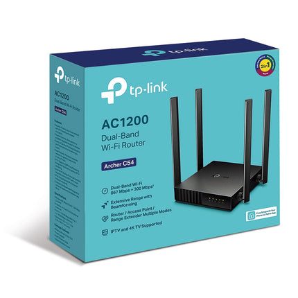 راوتر ثنائي النطاق واي فاي متعدد الأوضاع 3 في 1 | AC1200-C54
