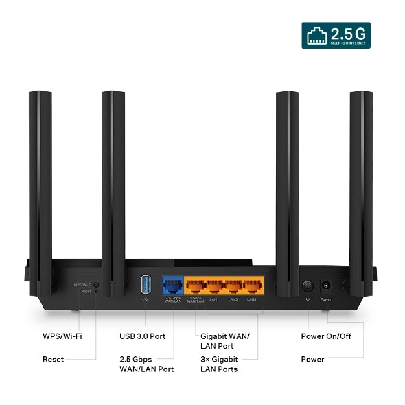 جهاز راوتر Archer AX55 Pro / AX3000 Wi-Fi 6 | TP-Link