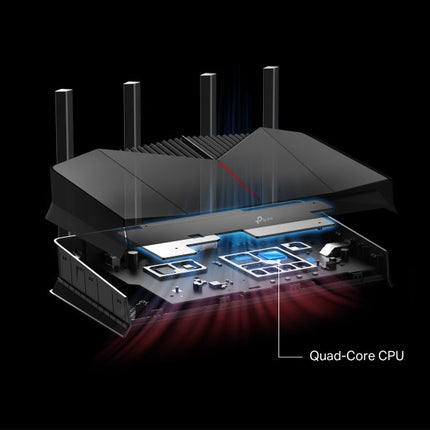 جهاز راوتر وايفاي ثنائي النطاق TP-Link Archer GE230 | BE3600