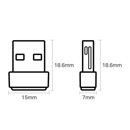 دونجل لاسلكي ثنائي النطاق AC600 / T2U