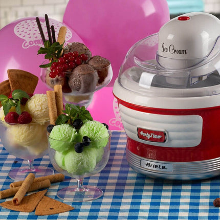 ماكينة صنع البوظة من Ariete Party Time - أحمر