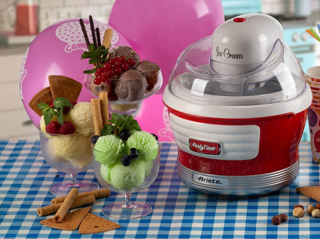 ماكينة صنع البوظة من Ariete Party Time - أحمر