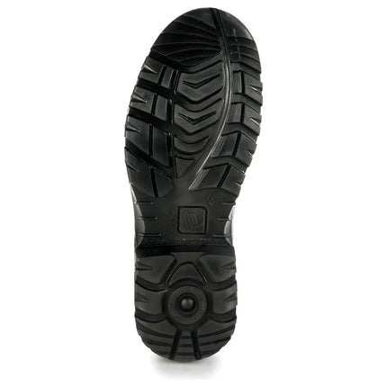 Steel Toe Safety Shoe 4 Eyelets Black - SLIC