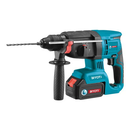 درل همر شحن26ملم1000واط بطاريتين وشاحن BYT-6608