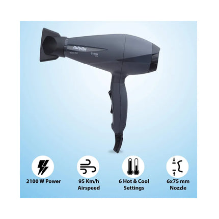 مجفف شعر بابيليس 6609E Pro Light – 2100 واط