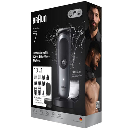 Braun All-In-One Trimmer Series 7 13-in-1 Grooming Kit MGK7560