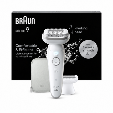 Braun Silk-épil 9 9-041 Epilator – Wet & Dry