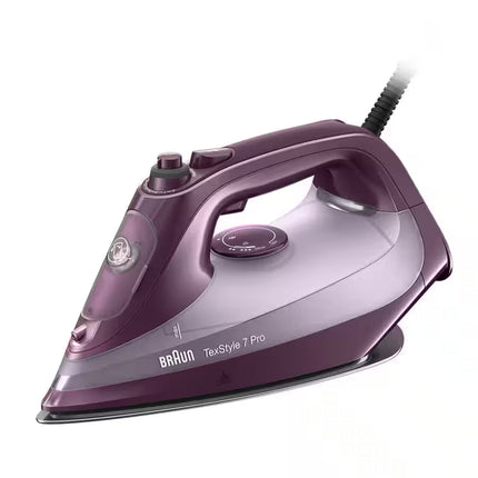 Braun TexStyle 7 Pro Steam Iron SI7181VI – 3100W, EloxalPlus 3D BackGlide Soleplate