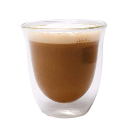 LA CAFETIERE JACK SET OF 2 DOUBLE WALLED GLASS CAPPUCCINO CUPS