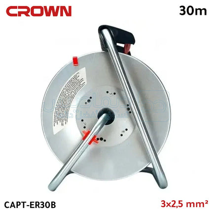 وصلة كهرباء صناعية 30 متر كيب 2.5 مم من كراون CAPT-ER30B