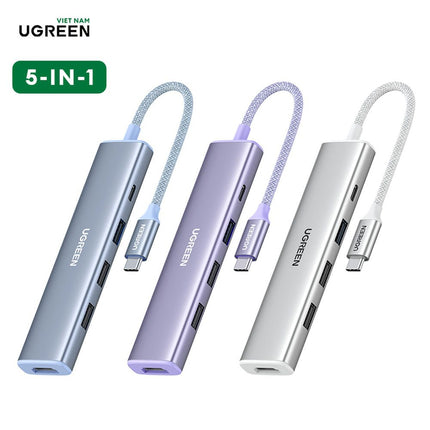موزع منافذ 5 في 1 يدعم | UGREEN.Revodok.CM478