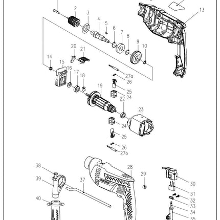 Crown Drill 750W | CT10129C 