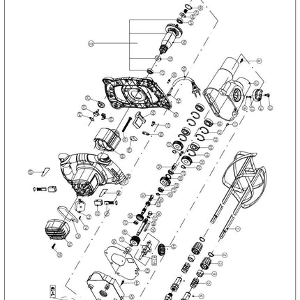 Crown 1600W Paint Mixing Drill | CT10153 