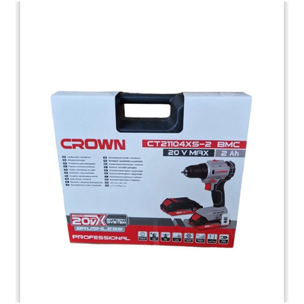 Crown 20V 10mm Brushless Cordless Drill (CT21104XS-2 BMC)