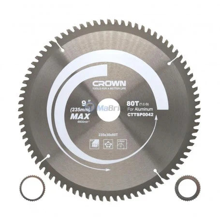 شفرة المنشار TCT للألمنيوم والـPVC crown | Crown شفرة المنشار TCT للألمنيوم والـPVC crown | Crown
