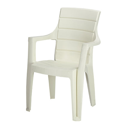 كرسي الأصالة البلاستيكي المتين للاستعمال الداخلي والخارجي - من سامبا