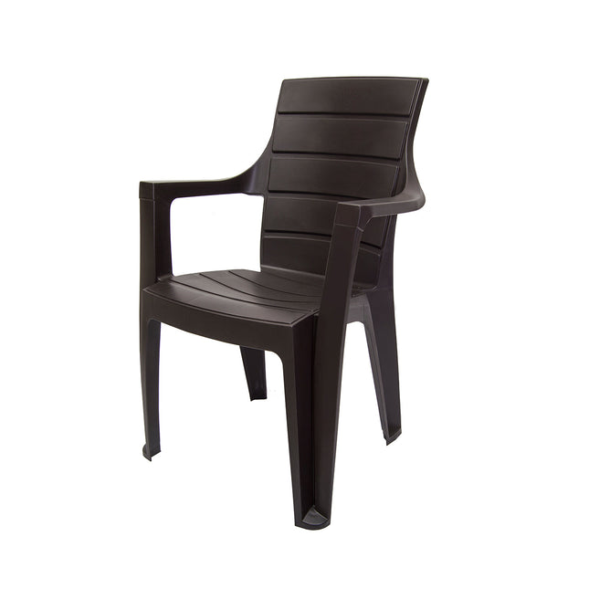 كرسي الأصالة البلاستيكي المتين للاستعمال الداخلي والخارجي - من سامبا