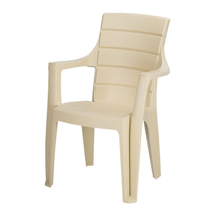 كرسي الأصالة البلاستيكي المتين للاستعمال الداخلي والخارجي - من سامبا