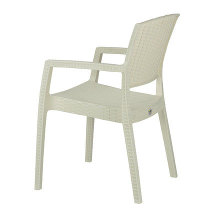 كرسي الجواهر البلاستيكي المتين للمنزل والحديقة - من سامبا