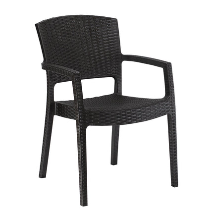 كرسي الجواهر البلاستيكي المتين للمنزل والحديقة - من سامبا