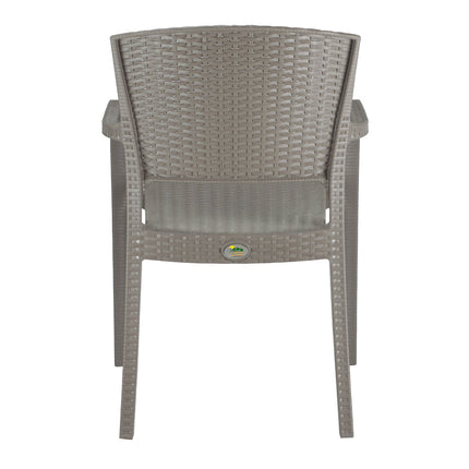 كرسي الجواهر البلاستيكي المتين للمنزل والحديقة - من سامبا