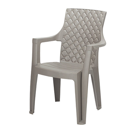 كرسي الروابي البلاستيكي سهل التوضيب للمنزل والحديقة من سامبا